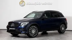 Azul Usado 2018 Mercedes GLC250 AMG line SUV | € 31.900 (Bom preço)