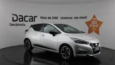 Cinza Usado 2022 Nissan Micra Acenta Citadino | € 16.399 (Preço justo)