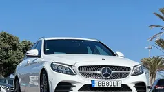 Branco Usado 2019 Mercedes C200 Business Carrinha | € 29.900 (Preço justo)
