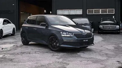 Cinzento Usado 2021 Skoda Fabia Essence Citadino | € 10.999 (Preço justo)