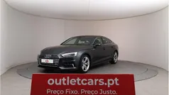 Cinzento escuro metalizado Usado 2017 Audi A5 Sportback S-Line Citadino | € 21.950 (Super Preço)