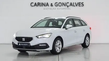 Usado Seat Leon ST Style 115 HP (84 kW) 2022 Branco Carrinha