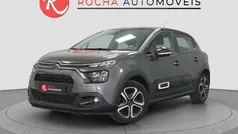 Cinza Usado 2021 Citroën C3 Feel Citadino | € 12.499 (Preço justo)