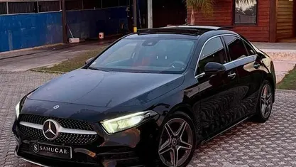 Usado Mercedes A180 AMG line 116 HP (85 kW) 2020 Preto Sedan
