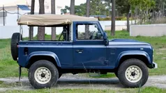 Azul Usado 2008 Land Rover Defender SUV | € 36.000 (Preço justo)