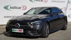 Cinza antracite Usado 2023 Mercedes C300 AMG line Sedan | € 52.500 (Preço justo)