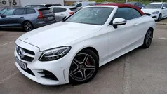 Branco Usado 2019 Mercedes C220 AMG line Cabrios | € 42.950 (Preço elevado)