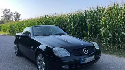 Preto Usado 1998 Mercedes SLK200 Cabrios | € 10.750 (Preço justo)