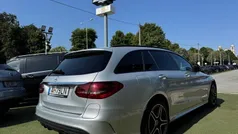 Cinza Usado 2021 Mercedes C300e AMG line Carrinha | € 32.750 (Bom preço)