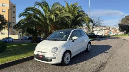 Branco Usado 2013 Fiat 500 Lounge Citadino | € 6.450 (Preço justo)
