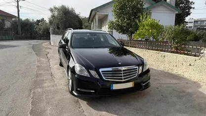 Preto Usado 2012 Mercedes E220 Carrinha | € 12.500 (Preço justo)