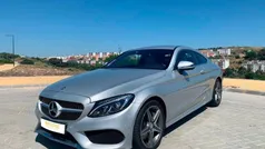 Cinzento Usado 2016 Mercedes C250 Coupé | € 29.000