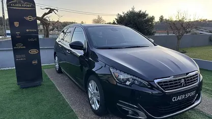 Preto Usado 2015 Peugeot 308 SW GT-line Carrinha | € 12.900 (Preço justo)