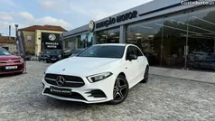 Branco Usado 2020 Mercedes A250 AMG line Citadino | € 25.400 (Preço justo)
