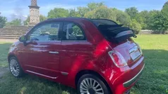 Vermelho Usado 2010 Fiat 500C Cabrios | € 6.999 (Preço justo)