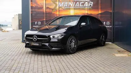 Preto Usado 2021 Mercedes CLA250 Sedan | € 27.990 (Bom preço)