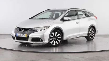 Usado Honda Civic 120 HP (88 kW) 2014 Cinzento Carrinha