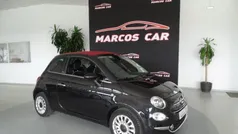 Preto Usado 2017 Fiat 500C Lounge Cabrios | € 14.400 (Preço justo)