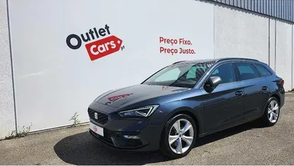 Usado Seat Leon ST 150 HP (110 kW) 2022 Cinzento Carrinha