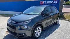 Cinza Usado 2017 Citroën C3 Shine Citadino | € 9.880 (Preço justo)