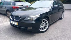Preto Usado 2009 BMW 520 Sport Line Carrinha | € 9.990 (Preço justo)