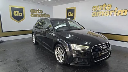 Preto Usado 2018 Audi A3 S-Line Sedan | € 17.950 (Bom preço)