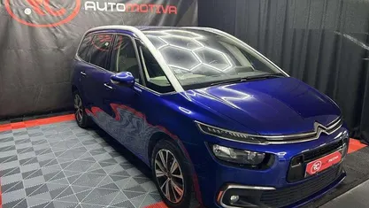 Azul Usado 2017 Citroën Grand C4 Picasso Monovolume | € 12.990 (Preço justo)