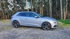 Cinzento Usado 2017 Audi A3 S-Line | € 18.250 (Preço justo)