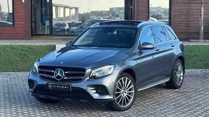 Usado Mercedes GLC250 204 HP (150 kW) 2017 Cinzento Citadino
