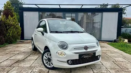 Branco Usado 2017 Fiat 500C Lounge Cabrios | € 12.990 (Preço justo)