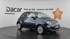Azul Usado 2021 Fiat 500 | € 10.899 (Bom preço)