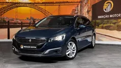 Azul Usado 2017 Peugeot 508 Carrinha | € 12.900 (Preço justo)