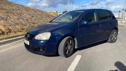 Azul Usado 2007 VW Golf V Citadino | € 4.550 (Preço justo)