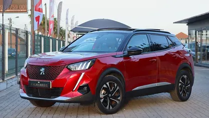 Vermelho Usado 2021 Peugeot e-2008 GT SUV | € 19.990 (Preço justo)