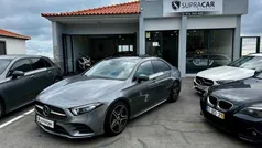 Cinzento Usado 2021 Mercedes A200 AMG line Sedan | € 36.490