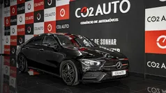 Preto Usado 2023 Mercedes CLA180 AMG line Sedan | € 40.900 (Preço justo)