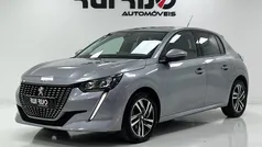 Cinza Usado 2022 Peugeot 208 Allure Citadino | € 18.500 (Preço justo)