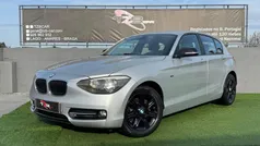 Cinzento Usado 2014 BMW 116 Sport Line Citadino | € 12.970 (Preço justo)