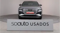 Cinzento escuro metalizado Usado 2024 Audi Q4 e-tron S-line plus SUV | € 46.990 (Super Preço)