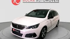 Branco Usado 2018 Peugeot 308 GT-line Carrinha | € 12.999 (Preço justo)