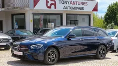 Azul Usado 2020 Mercedes E300 AMG line Carrinha | € 37.500 (Preço justo)