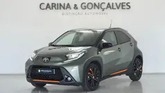 Verde escuro Usado 2023 Toyota Aygo Limited Citadino | € 15.950 (Preço justo)