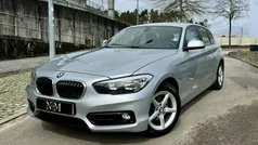 Cinza Usado 2017 BMW 116 Sport Line Citadino | € 16.990 (Bom preço)