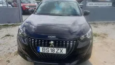 Preto Usado 2020 Peugeot 208 Citadino | € 13.900 (Preço justo)