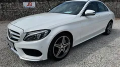 Branco Usado 2015 Mercedes C300 AMG line Sedan | € 26.450