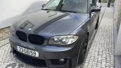 Cinzento Usado 2008 BMW 123 Citadino | € 10.500 (Preço justo)