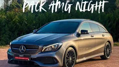 Cinza Usado 2018 Mercedes CLA220 Shooting Brake AMG line Carrinha | € 24.900 (Bom preço)