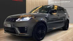 Cinzento platina/tecto preto e Usado 2019 Land Rover Range Rover Sport HSE Dynamic SUV | € 41.900 (Preço justo)