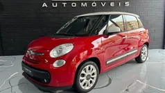 Vermelho Usado 2012 Fiat 500L Pop Star Monovolume | € 8.950 (Preço justo)