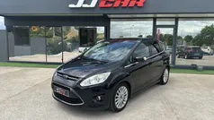 Preto Usado 2013 Ford C-MAX Titanium Monovolume | € 7.850 (Preço justo)